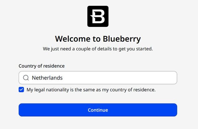 Blueberry · Country and nationality
